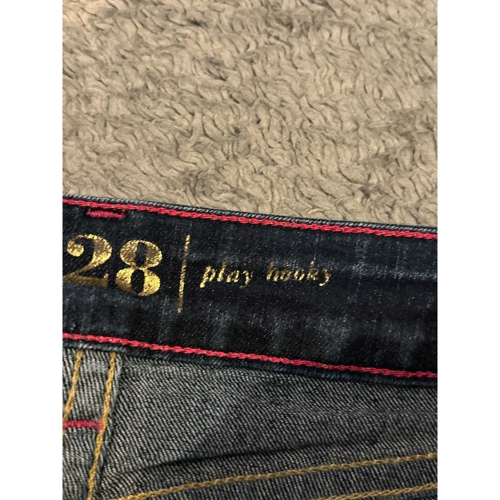 Kate Spade New York Play Hooky Perry Street Dark Wash Straight Leg Jeans Size 28